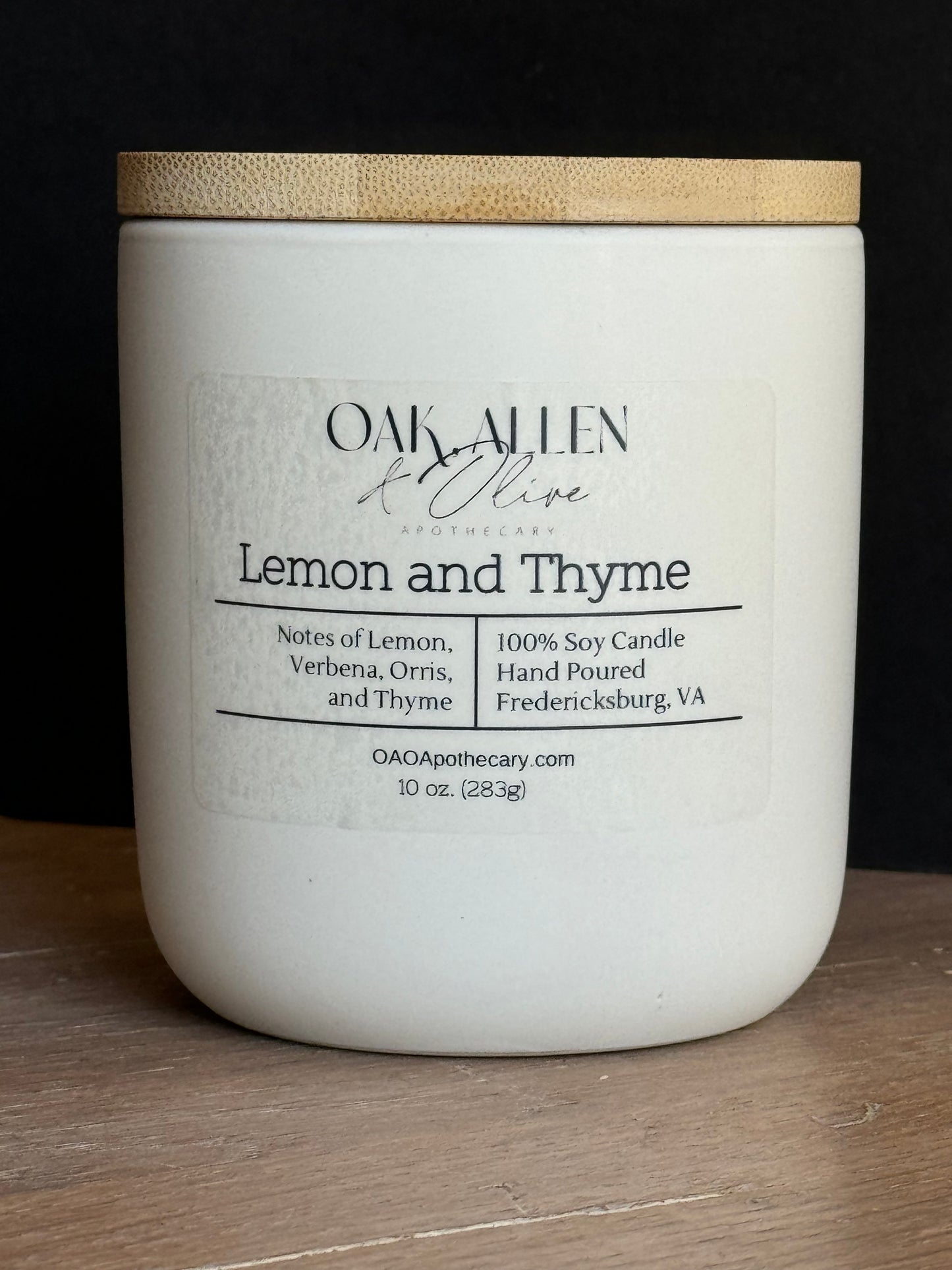 Lemon & Thyme Candle