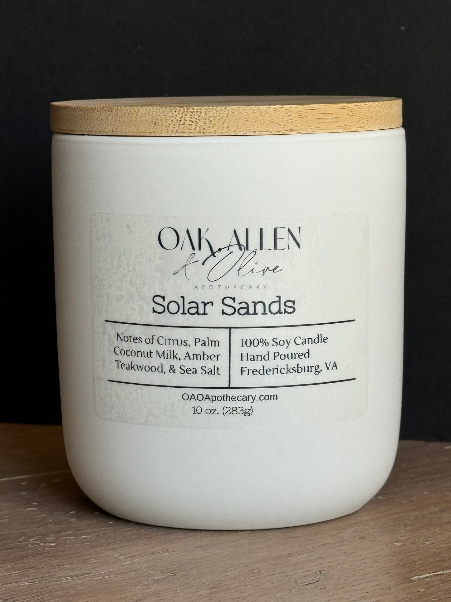 Solar Sands Candle